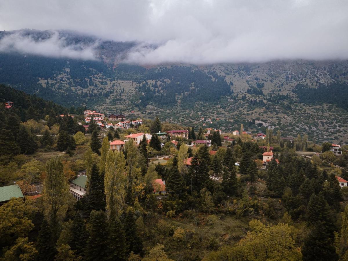 Parnassus Dreamwood Chalet Eptálofos Exteriér fotografie