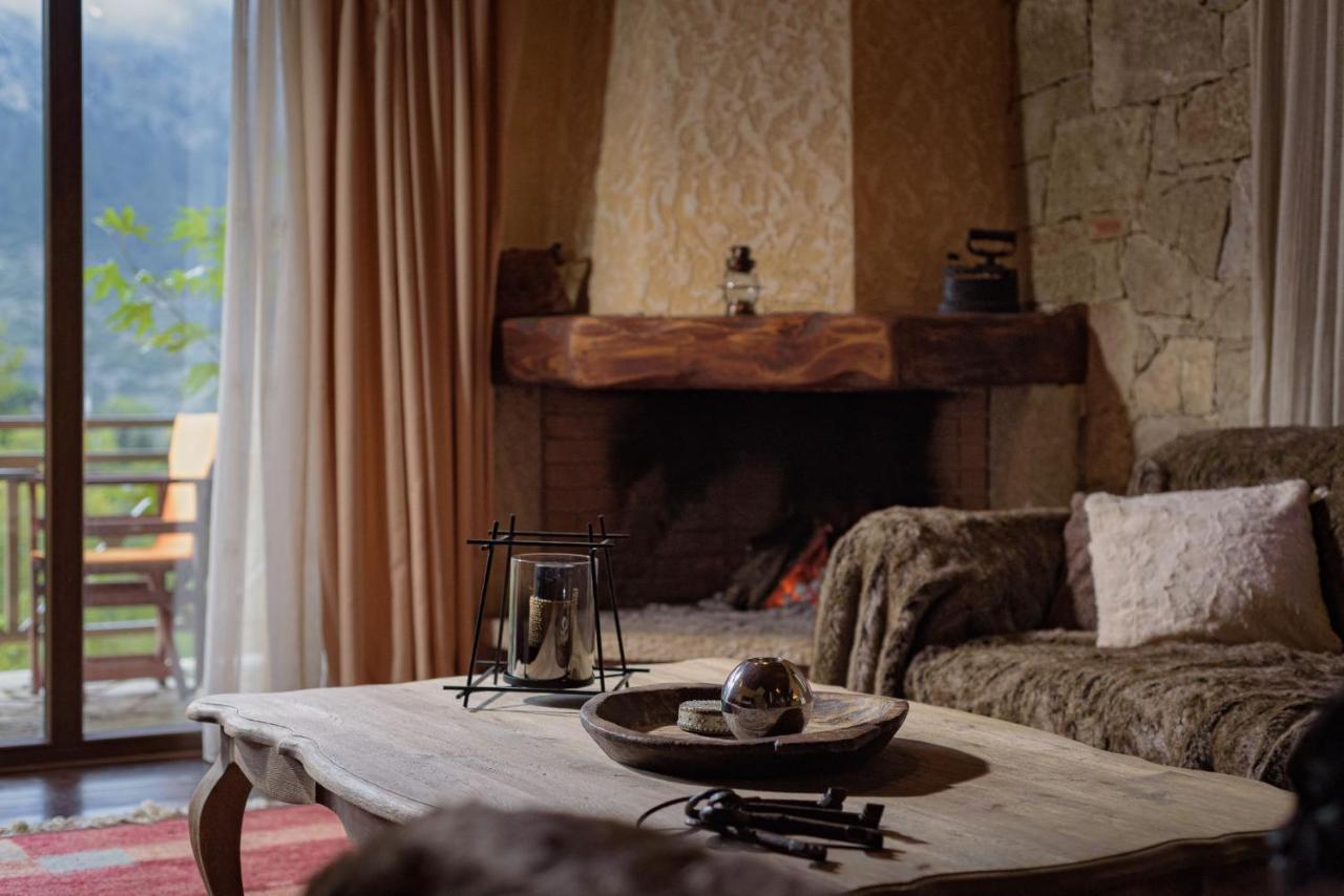 Parnassus Dreamwood Chalet Eptálofos Exteriér fotografie