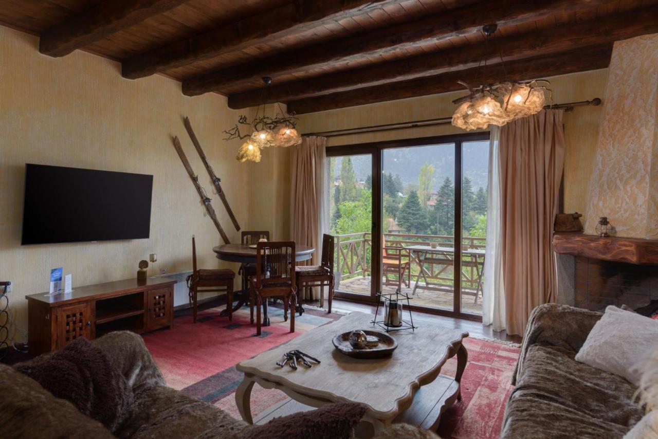 Parnassus Dreamwood Chalet Eptálofos Exteriér fotografie